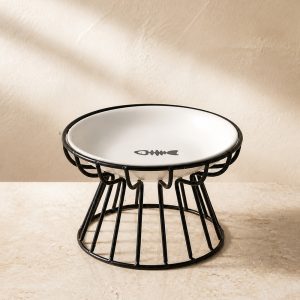 Assiette surélevée Trame — photographie Costa Alma