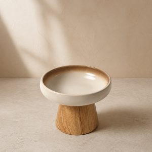 Bol céramique Piédestal — photographie Costa Alma