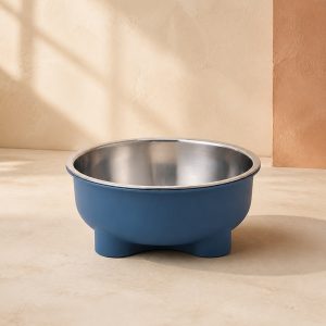 Bol inox Socle — photographie Costa Alma