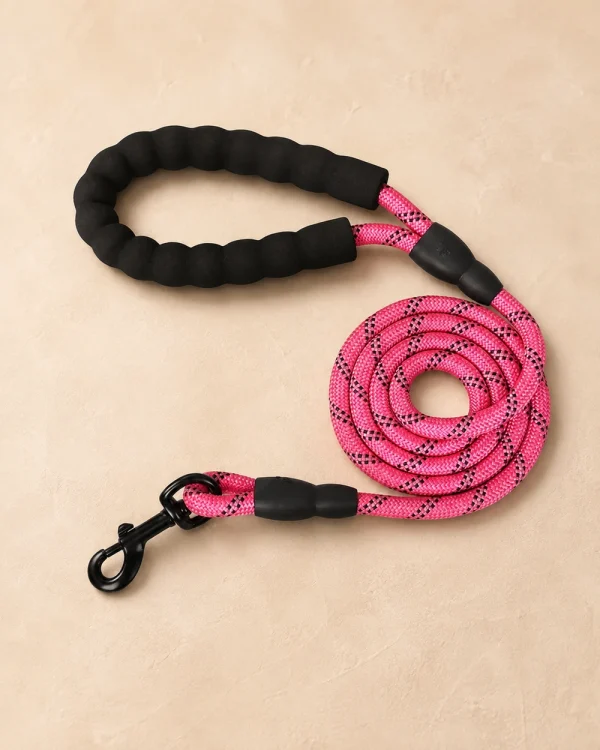 Laisse corde Confort coloris Rose Costa Alma