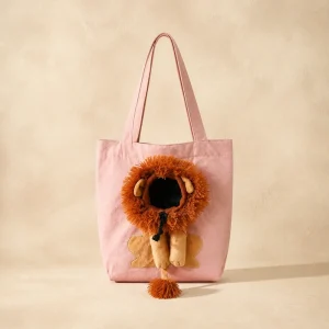 Cabas Lionceau coloris Rose Costa Alma